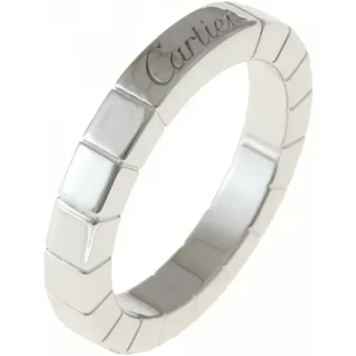 Pre-owned Jewellery, female, , Size: ONE SIZE Pre-owned White Gold rings - Cartier Vintage - Modalova