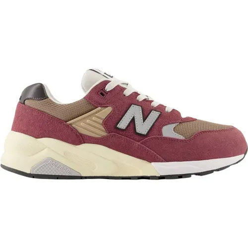 Sneakers, male, , Size: 9 US Washed Burgundy Nimbus Cloud Sneakers - New Balance - Modalova