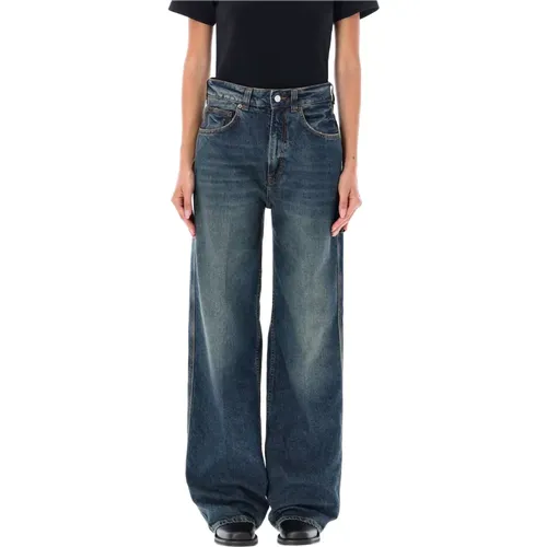 Intense Wide-Leg Jeans , female, Sizes: W25, W28, W27, W26 - Haikure - Modalova