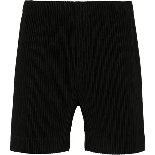 Pleated Shorts , male, Sizes: ONE SIZE - Issey Miyake - Modalova