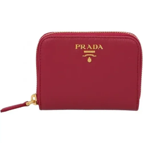 Pre-owned Leather wallets , female, Sizes: ONE SIZE - Prada Vintage - Modalova