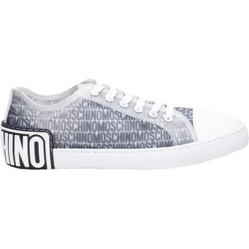 Lost And Found Web Sneakers , male, Sizes: 11 UK, 6 UK - Moschino - Modalova