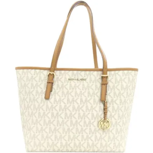 Pre-owned Tote Bags, female, , Size: ONE SIZE Pre-owned Canvas handbags - Michael Kors Pre-owned - Modalova