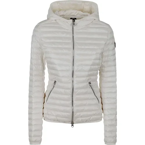 Weiße Winter Piumino Jacke , Damen, Größe: XL - Colmar - Modalova