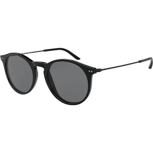 Schwarze Sonnenbrille AR 8121 - Giorgio Armani - Modalova