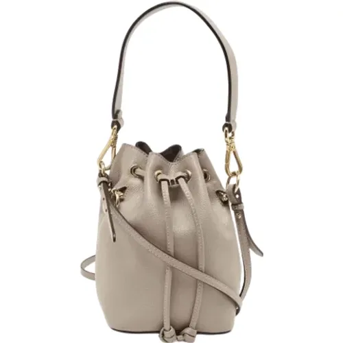 Pre-owned Bucket Bags, female, , Size: ONE SIZE Pre-owned Leather fendi-bags - Fendi Vintage - Modalova