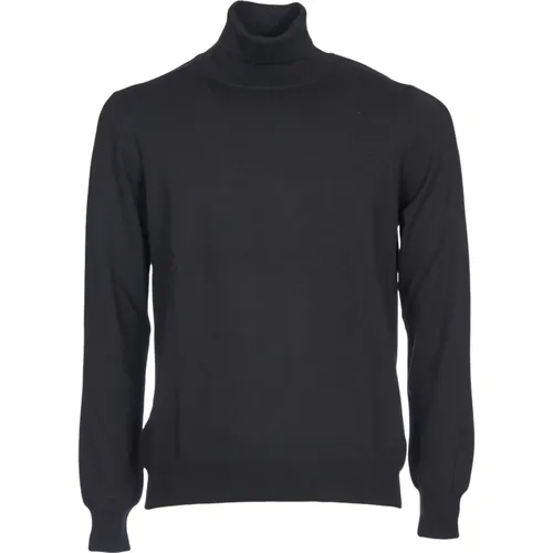 Wool Polo Neck Sweater , male, Sizes: XL, 2XL - Tagliatore - Modalova