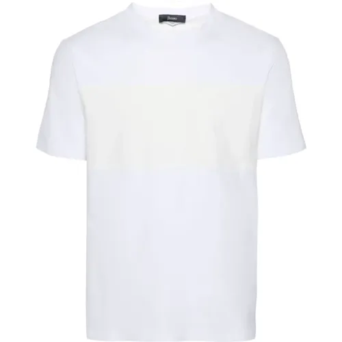 T-Shirts , male, Sizes: 2XL - Herno - Modalova