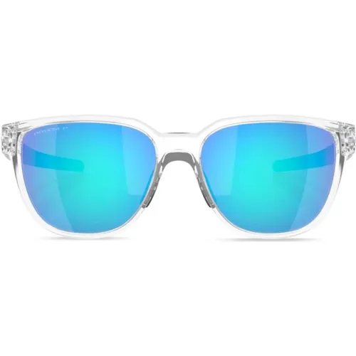 Sunglasses, unisex, , Size: ONE SIZE Blue Square Frame Mirrored Sunglasses - Oakley - Modalova