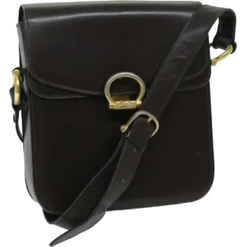 Pre-owned Cross Body Bags, female, , Size: ONE SIZE Pre-owned Leather celine-bags - Celine Vintage - Modalova