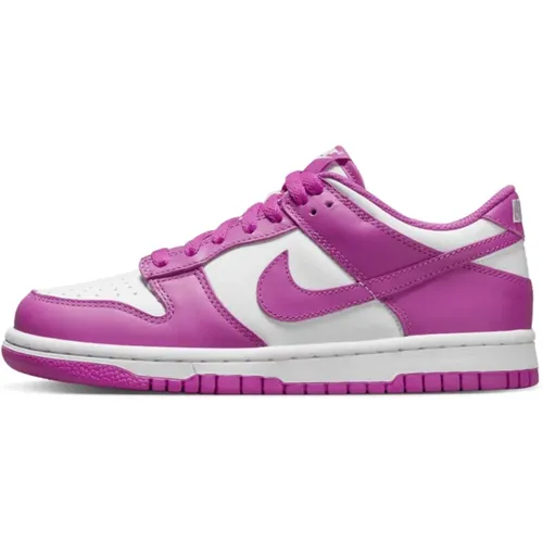 Sneakers, female, , Size: 5 1/2 US Active Fuchsia Dunk Low Sneakers - Nike - Modalova