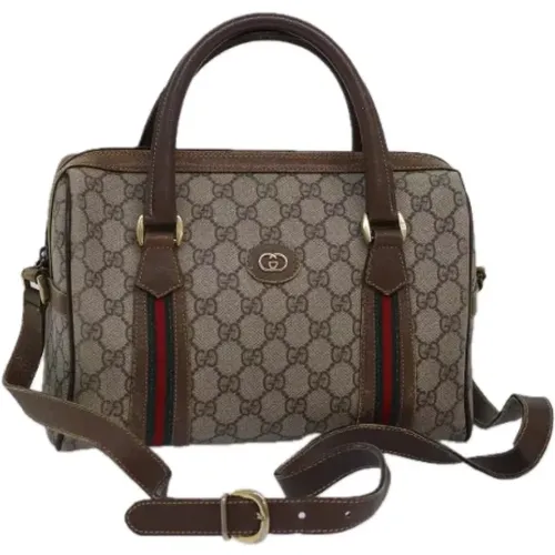 Pre-owned Leather travel-bags , female, Sizes: ONE SIZE - Gucci Vintage - Modalova