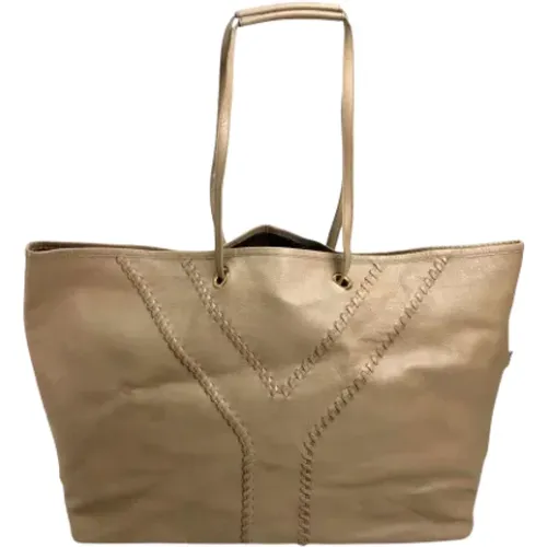 Pre-owned Tote Bags, female, , Size: ONE SIZE Pre-owned Leather shoulder-bags - Yves Saint Laurent Vintage - Modalova