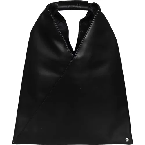 Ecopelle Druckknopf Handtaschen - MM6 Maison Margiela - Modalova