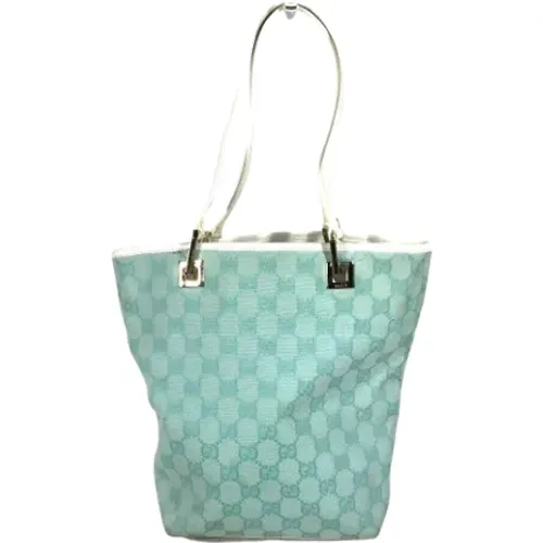 Pre-owned Tote Bags, female, , Size: ONE SIZE Pre-owned Canvas gucci-bags - Gucci Vintage - Modalova