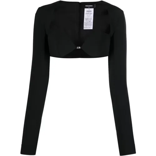 Stylischer TOP für Modebegeisterte , Damen, Größe: 2XS - Dsquared2 - Modalova