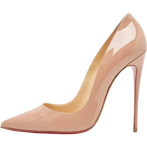 Pre-owned Leather heels , female, Sizes: 6 UK - Christian Louboutin Pre-owned - Modalova