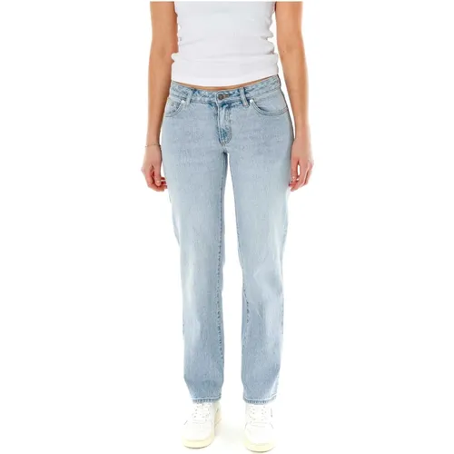 A99 Low Waist Straight Fit Jeans , Damen, Größe: W30 - Abrand Jeans - Modalova