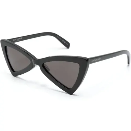 SL 207 Jerry 005 Sunglasses , female, Sizes: 53 MM - Saint Laurent - Modalova