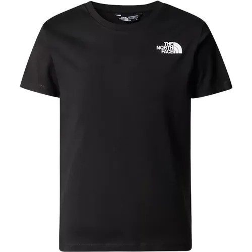Schwarzes Redbox Logo T-Shirt Frühjahrskollektion , Herren, Größe: L - The North Face - Modalova