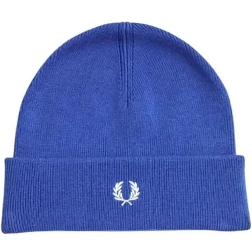 Beanies, male, , Size: ONE SIZE Stylish Hat - Fred Perry - Modalova