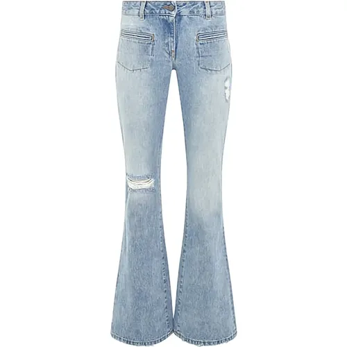 Classic Denim Jeans for Everyday Wear , female, Sizes: W26, W25 - Palm Angels - Modalova