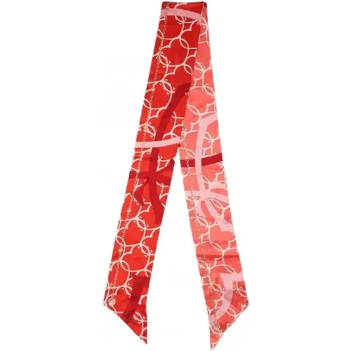 Pre-owned Scarves, female, , Size: ONE SIZE Pre-owned Silk scarves - Cartier Vintage - Modalova