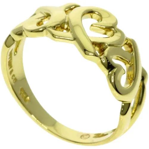 Pre-owned Jewellery, female, , Size: ONE SIZE Pre-owned Gold rings - Tiffany & Co. Pre-owned - Modalova