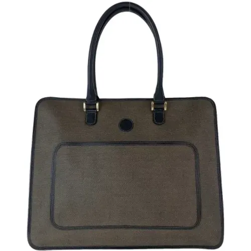 Pre-owned Canvas handbags , female, Sizes: ONE SIZE - Fendi Vintage - Modalova