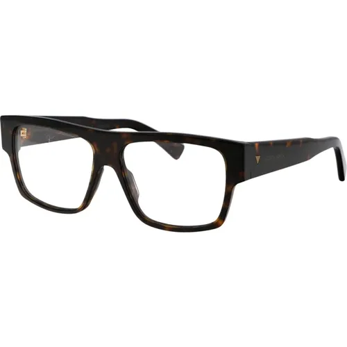 Glasses, male, , Size: 56 MM Stylish Optical Glasses Bv1290O - Bottega Veneta - Modalova