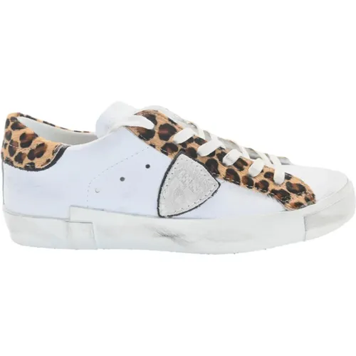 Animalier Low Top Sneakers - , female, Sizes: 4 UK, 2 UK, 7 UK - Philippe Model - Modalova