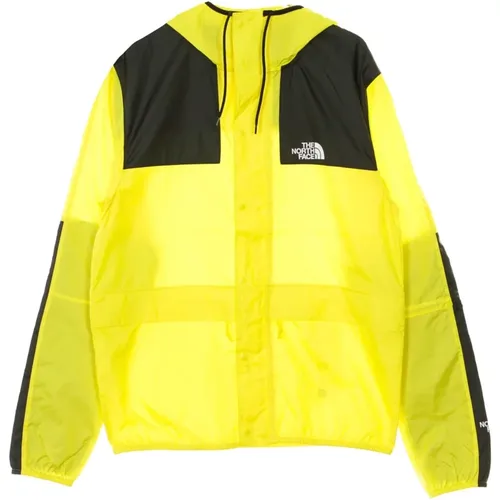 Wind Jackets, male, , Size: L 1985 Mountain Windbreaker Jacket Lemon - The North Face - Modalova