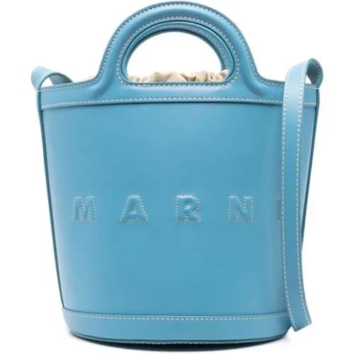 Teal Tropicalia Eimer Tasche - Marni - Modalova