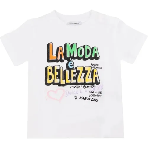 Kinder Designer T-Shirt - Dolce & Gabbana - Modalova
