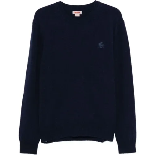 Round-neck Knitwear, male, , Size: M Sweaters for Men - Baracuta - Modalova