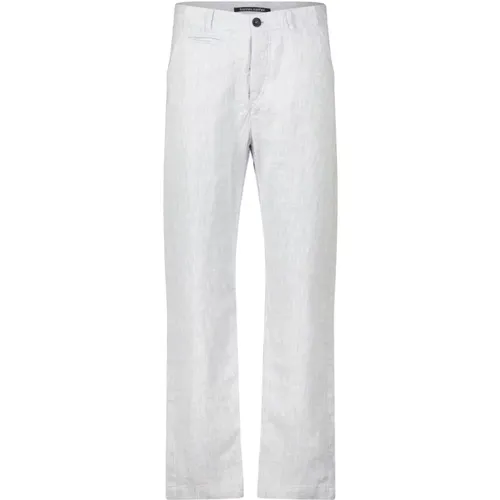 Linen Casual Pants , male, Sizes: XL, L - Hannes Roether - Modalova
