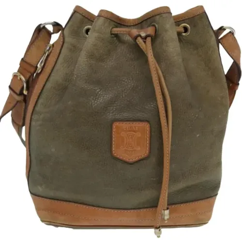 Pre-owned Bucket Bags, female, , Size: ONE SIZE Pre-owned Leather celine-bags - Celine Vintage - Modalova