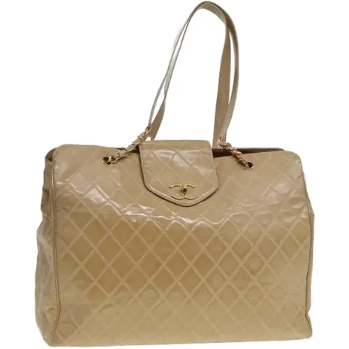 Pre-owned Tote Bags, female, , Size: ONE SIZE Pre-owned Leather chanel-bags - Chanel Vintage - Modalova