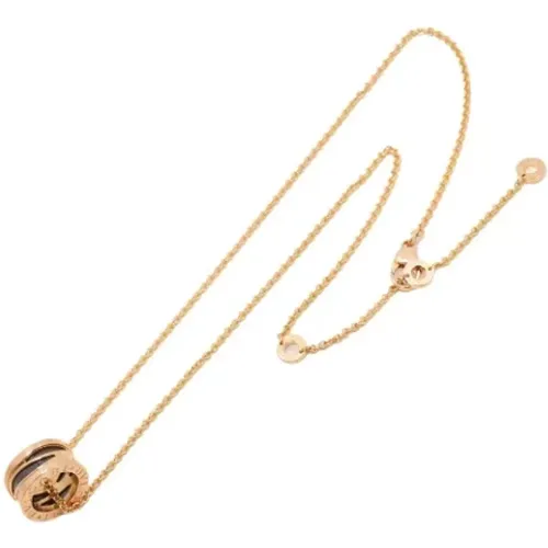 Pre-owned Rose Gold necklaces , female, Sizes: ONE SIZE - Bvlgari Vintage - Modalova