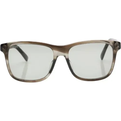 Pre-owned Accessories, female, , Size: ONE SIZE Pre-owned Plastic sunglasses - Gucci Vintage - Modalova