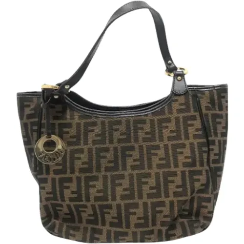 Pre-owned Tote Bags, female, , Size: ONE SIZE Pre-owned Fabric fendi-bags - Fendi Vintage - Modalova