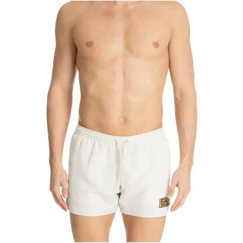 Stilvolle Meereskleidung für Männer , Herren, Größe: XL - Emporio Armani EA7 - Modalova