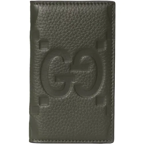 Luxuriöse Lederkartenhalter Brieftasche - Gucci - Modalova
