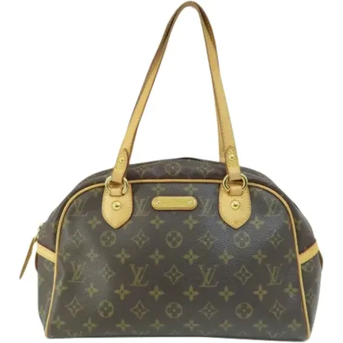 Pre-owned Tote Bags, female, , Size: ONE SIZE Pre-owned Canvas louis-vuitton-bags - Louis Vuitton Vintage - Modalova