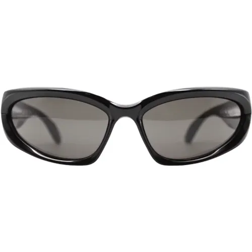 Swift Oval Sunglasses , female, Sizes: ONE SIZE - Balenciaga - Modalova