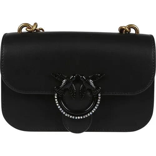 Love Bell Mini BAG , female, Sizes: ONE SIZE - pinko - Modalova