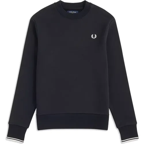 M7535 184 Men`s Sweatshirt with Logo , male, Sizes: XS - Fred Perry - Modalova