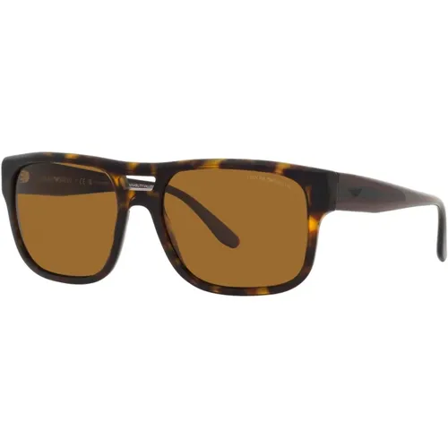 Sunglasses EA 4197 , male, Sizes: 57 MM - Emporio Armani - Modalova