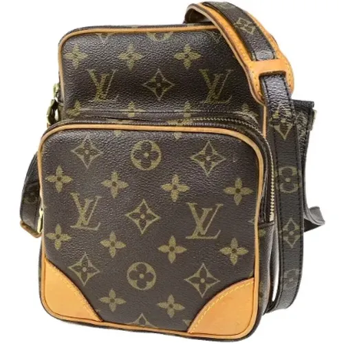 Pre-owned Canvas shoulder-bags , female, Sizes: ONE SIZE - Louis Vuitton Vintage - Modalova