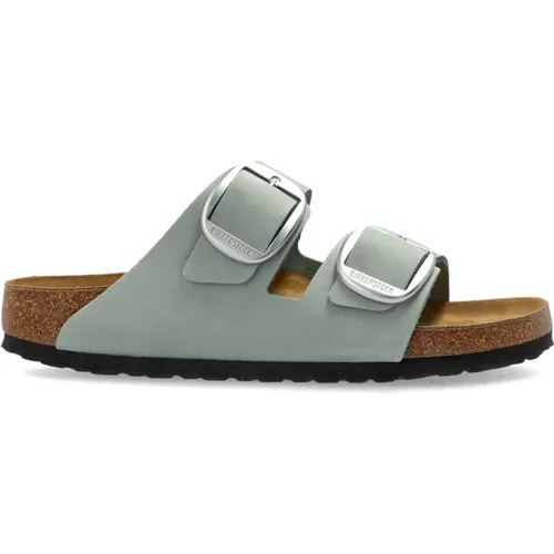 Sliders, female, , Size: 11 US Slides Arizona Big Buckle - Birkenstock - Modalova